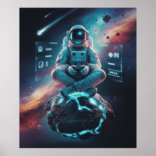 スペースゲーミング ポスター (正面)
