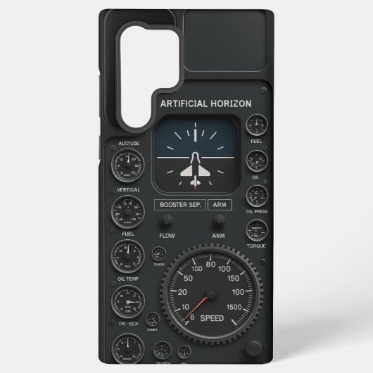 スペースコマンダー SAMSUNG GALAXYケース (裏面)