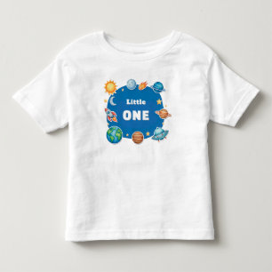スペースサークルクリップアートセット トドラーTシャツ