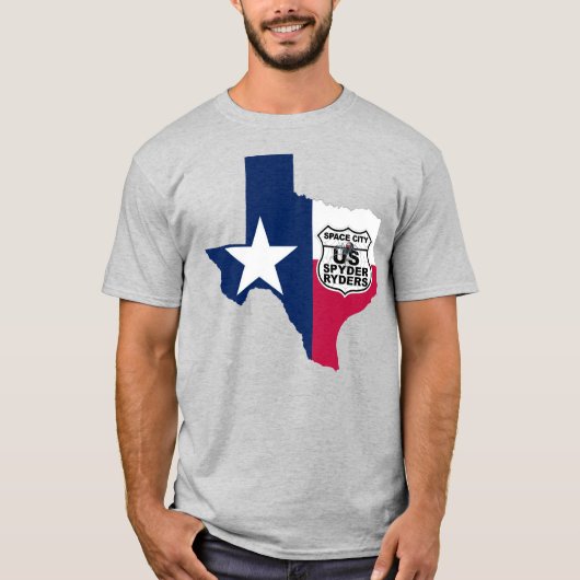 スペースシティチャプター - テキサス州RWB Tシャツ (正面)