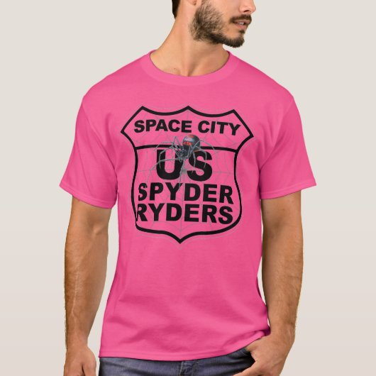 スペースシティチャプター - ロゴ透明 Tシャツ (正面)