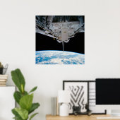 スペースシャトルによる地球の宇宙発見からの眺め ポスター (ホームオフィス)