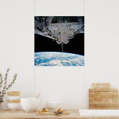 スペースシャトルによる地球の宇宙発見からの眺め ポスター (キッチン)