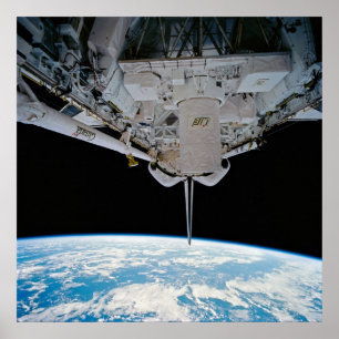 スペースシャトルによる地球の宇宙発見からの眺め ポスター