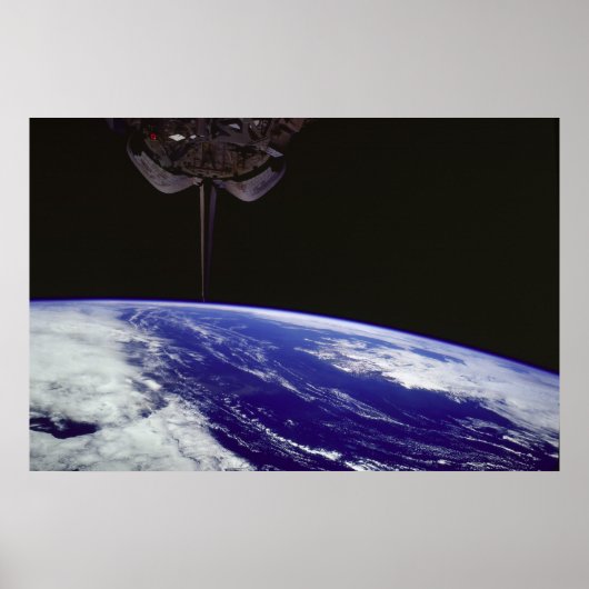 スペースシャトルによる地球の宇宙発見からの眺め ポスター (正面)