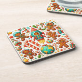 スペースシャトルのクリスマス コースター (左側)