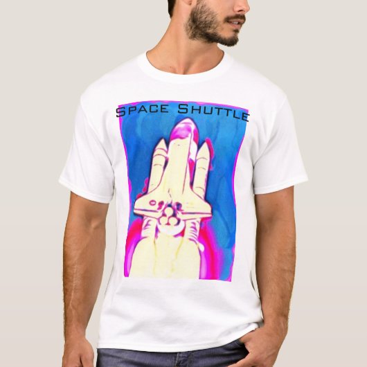 スペースシャトルのワイシャツ Tシャツ (正面)
