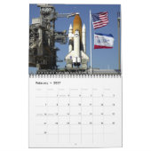スペースシャトルの私達を結合して下さい カレンダー (2月 2027)