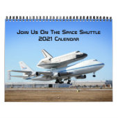 スペースシャトルの私達を結合して下さい カレンダー (カバー)
