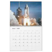スペースシャトルの私達を結合して下さい カレンダー (3月 2027)