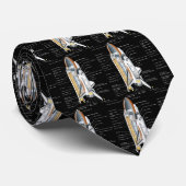 スペースシャトルの設計図 ネクタイ (ロール)