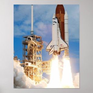 スペースシャトルの進水 ポスター