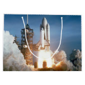 スペースシャトルは離れます ラージペーパーバッグ (裏面)