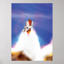 スペースシャトル打ち上げイラスト