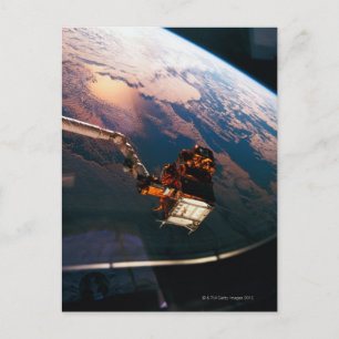 スペースシャトル3からの地球 ポストカード