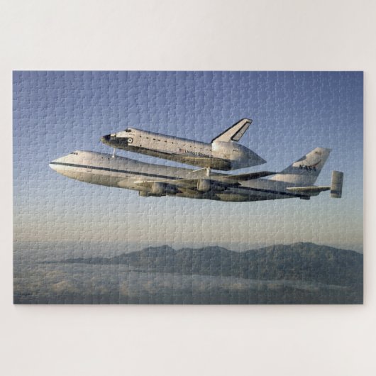 スペースシャトル・オービター アトランティス ジグソーパズル (横)