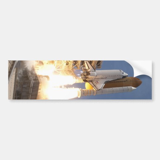 スペースシャトル バンパーステッカー (正面)