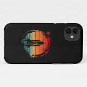 スペースシャトル ビンテージ Case-Mate iPhoneケース (裏面(横))
