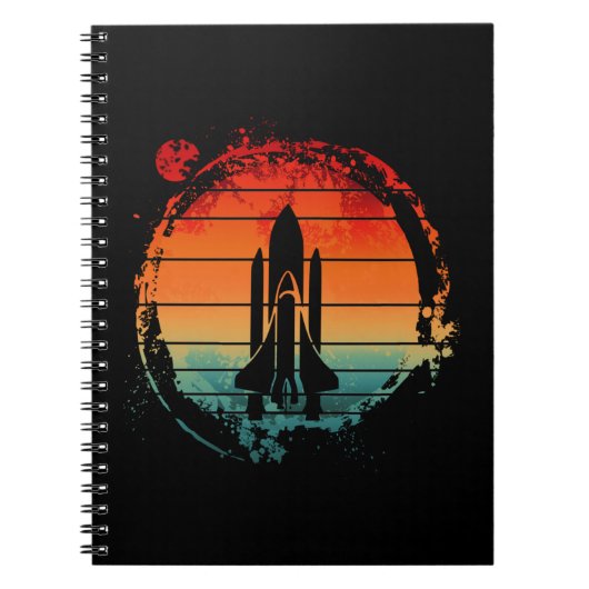 スペースシャトル ヴィンテージ ノートブック (正面)