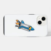 スペースシャトル iPhoneケース (裏面横)