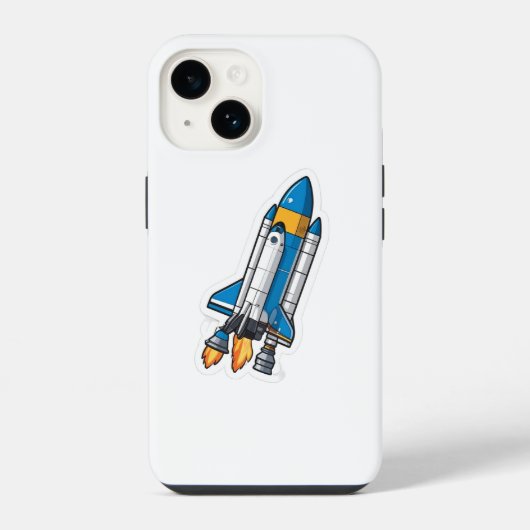 スペースシャトル iPhoneケース (裏面)
