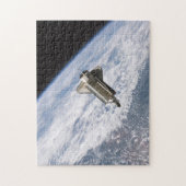 スペースシャトル STS115 アトランティス ISS離脱 2006 ジグソーパズル (縦)