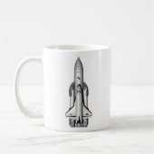 スペースシャトルIのスペースシャトルII コーヒーマグカップ (左)