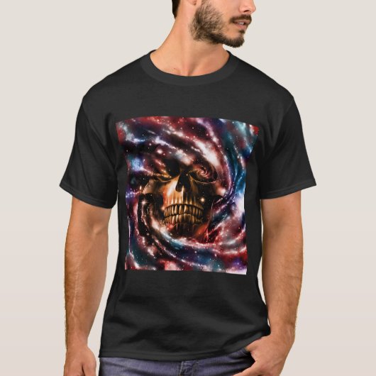 スペーススカルII Tシャツ (正面)