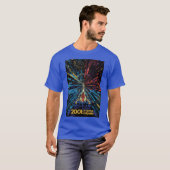 スペースステーション2001 アートデザイン ガール Tシャツ (正面フル)