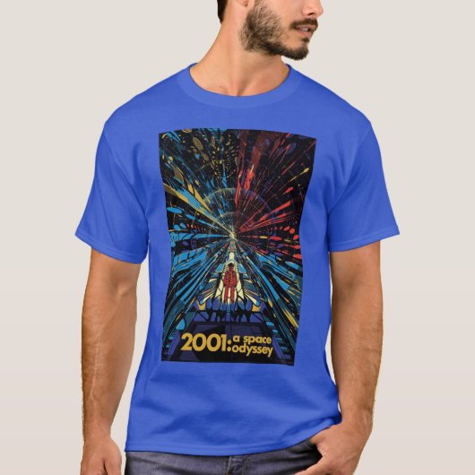 スペースステーション2001 アートデザイン ガール Tシャツ (正面)