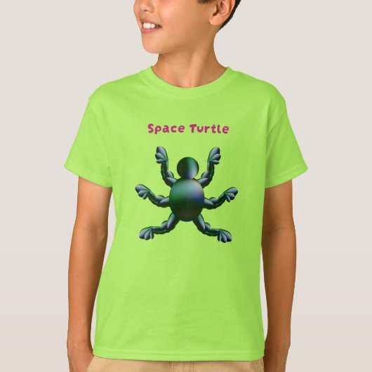 スペースタートル Tシャツ (正面)