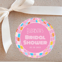 スペースディスコピンク ブライダルシャワーパーティー