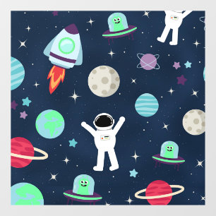 スペースパターンイラスト ウィンドウサイン