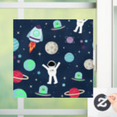 スペースパターンイラスト ウィンドウサイン (ホーム)