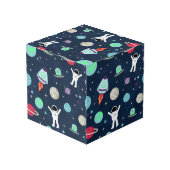 スペースパターンイラスト フォトキューブ (裏面アングル)