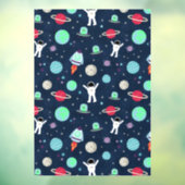 スペースパターン イラスト ウィンドウサイン (シート3)