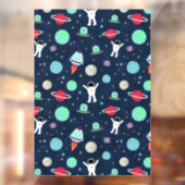 スペースパターン イラスト ウィンドウサイン (シート2)