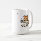 スペースフュエル コーヒーマグカップ (正面右)