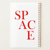 スペースプランナー プランナー手帳 (裏面)