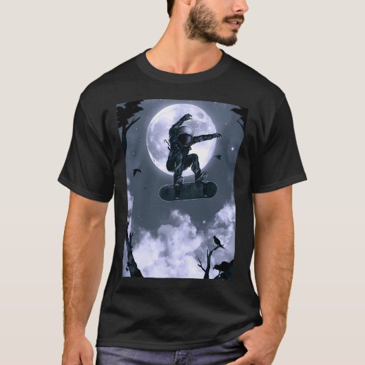 スペースボーディング Tシャツ (正面)