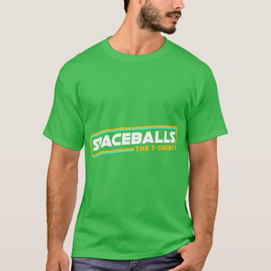 スペースボール彼女 レトロ Tシャツ (正面)