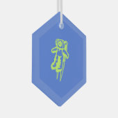 スペースマンクリスマスツリーオーナメント ガラスオーナメント (正面右)