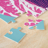 スペースマンサーフィンザピ素晴らしンクウェーブ ジグソーパズル (側面)