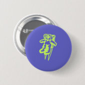 スペースマンボタン。 缶バッジ (正面&裏面)