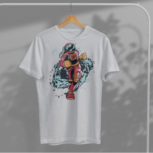 スペースマンランナー Tシャツ