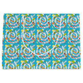 スペースマン対エイリアン抱き枕（大） ラージペーパーバッグ (正面)