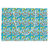 スペースマン対エイリアン抱き枕（大） ラージペーパーバッグ (裏面)