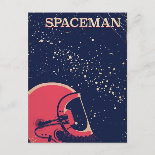 スペースマン ポストカード (正面)
