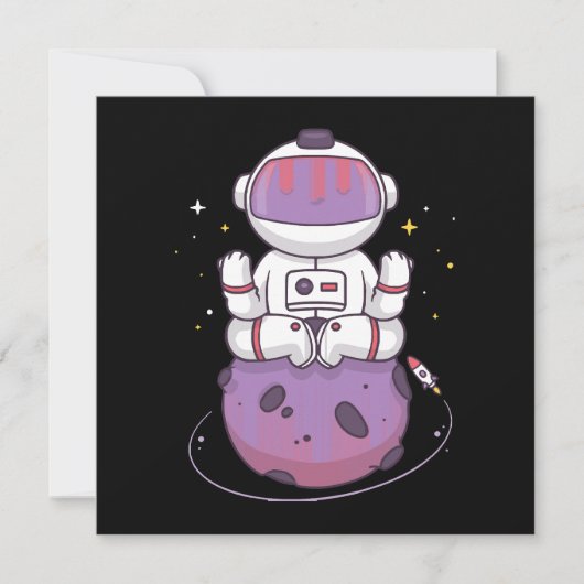 スペースヨガ 招待状 (正面)