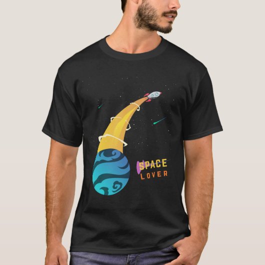スペースラバー | スペースエクスプローラー Tシャツ (正面)